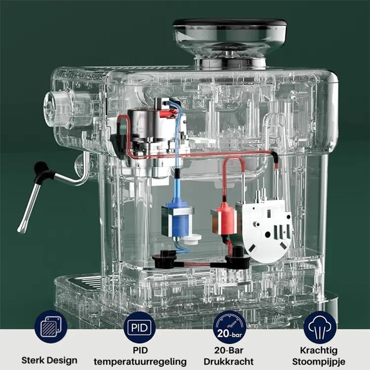 Bresco® Classico+ Espressomachine
